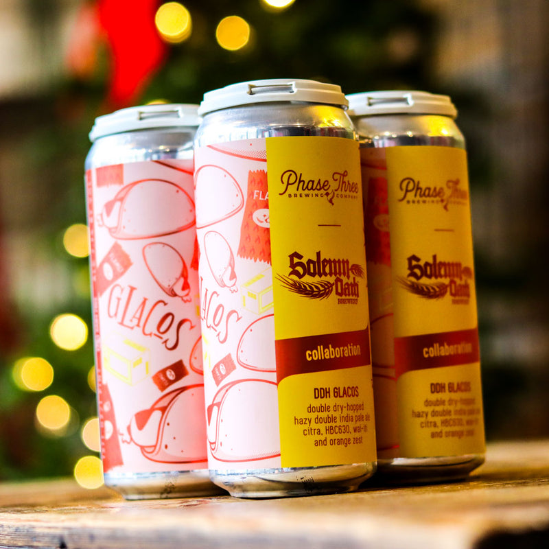 Phase Three Solemn Oath Glacos DDH DIPA 16 FL. OZ. 4PK Cans