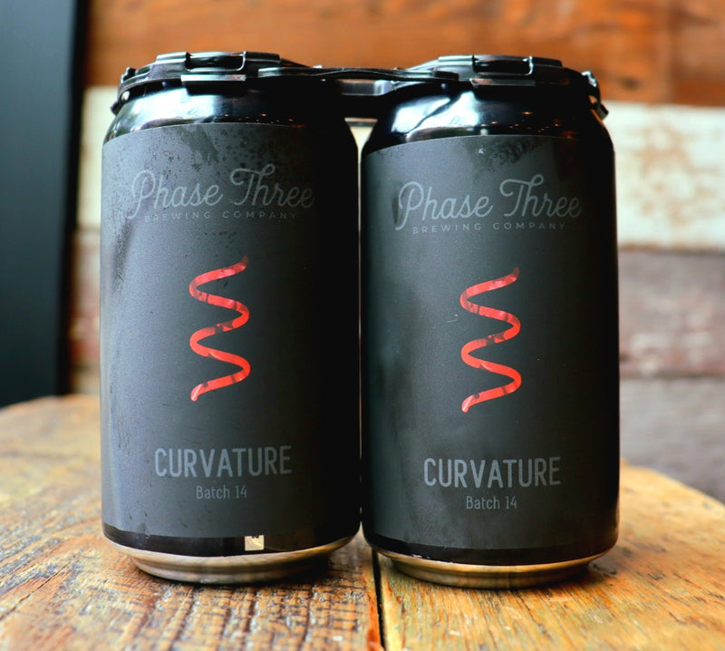 Phase Three Curvature Imperial Stout Batch 14 12 FL. OZ. 2PK Cans