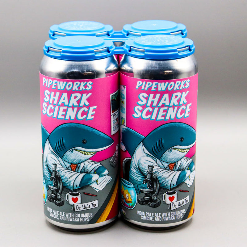 Pipeworks Shark Science IPA 16 FL. OZ. 4PK Cans