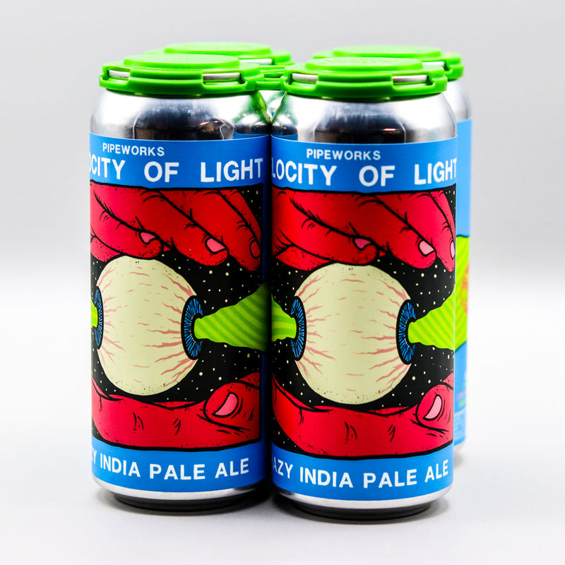 Pipeworks Velocity of Light Hazy IPA 16 FL. OZ. 4PK Cans