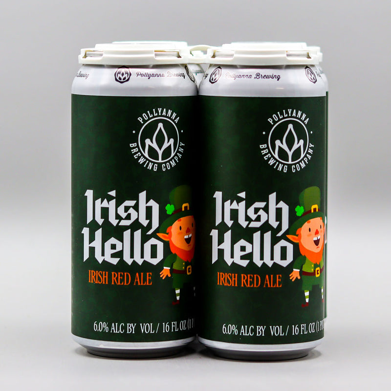 Pollyanna Irish Hello Red Ale 16 FL. OZ. 4PK Cans