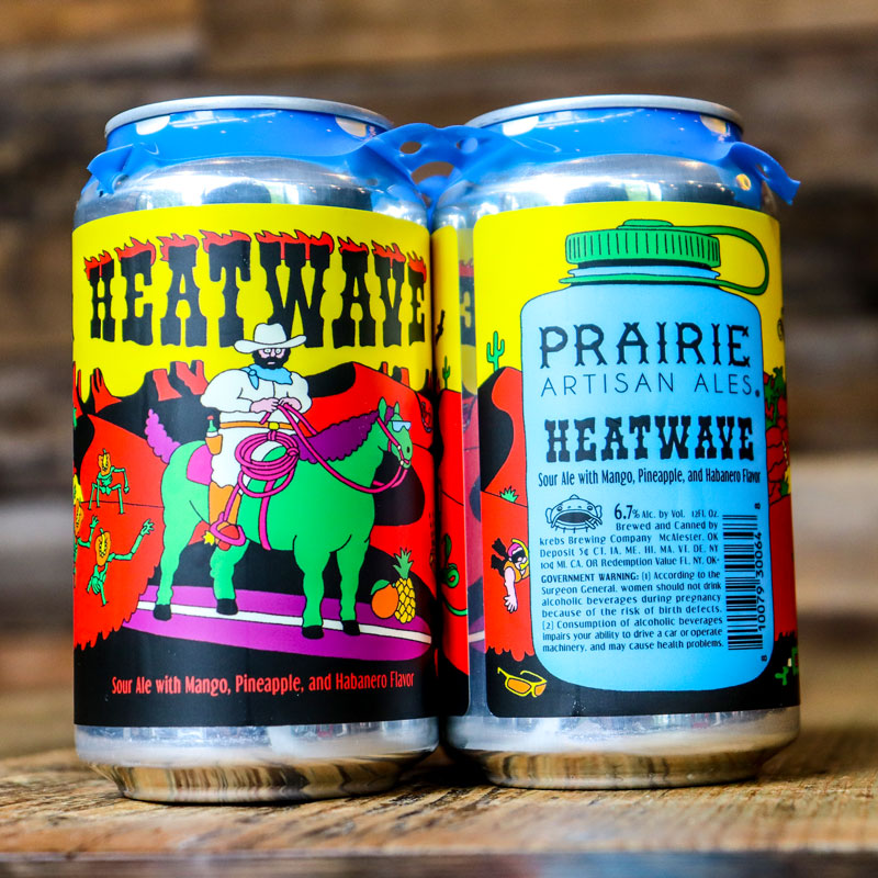 Prairie Heat Wave Sour Ale 12 FL. OZ. 4PK Cans