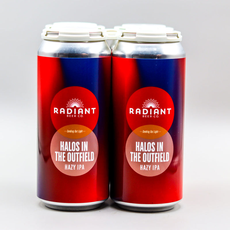 Radiant Halos In The Outfield Hazy IPA 16 FL. OZ. 4PK Cans