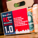 Bitter Pops Refresh & Renew Non-Alcoholic Beer 6PK 1.0