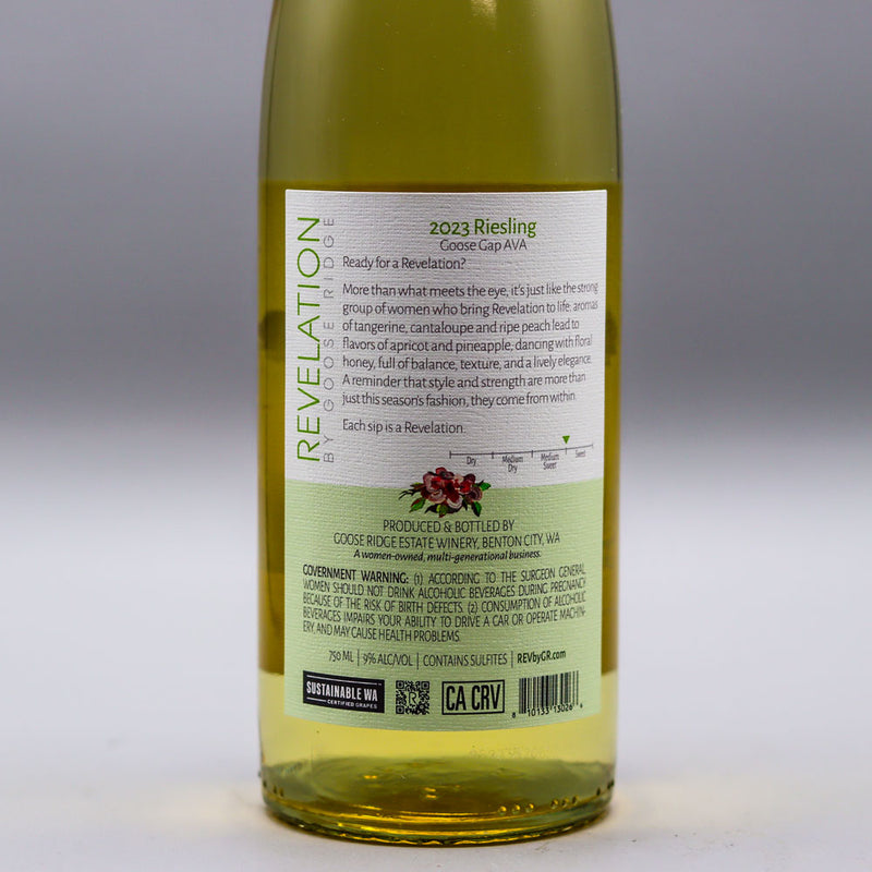 Goose Ridge Revelation Riesling Washington 750ml