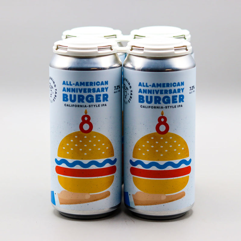 Roaring Table Anniversary Burger IPA 16 FL. OZ. 4PK Cans