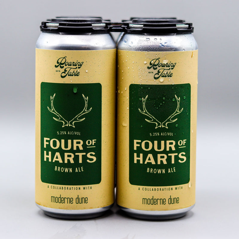 Roaring Table Four of Harts Brown Ale 16 FL. OZ. 4PK Cans