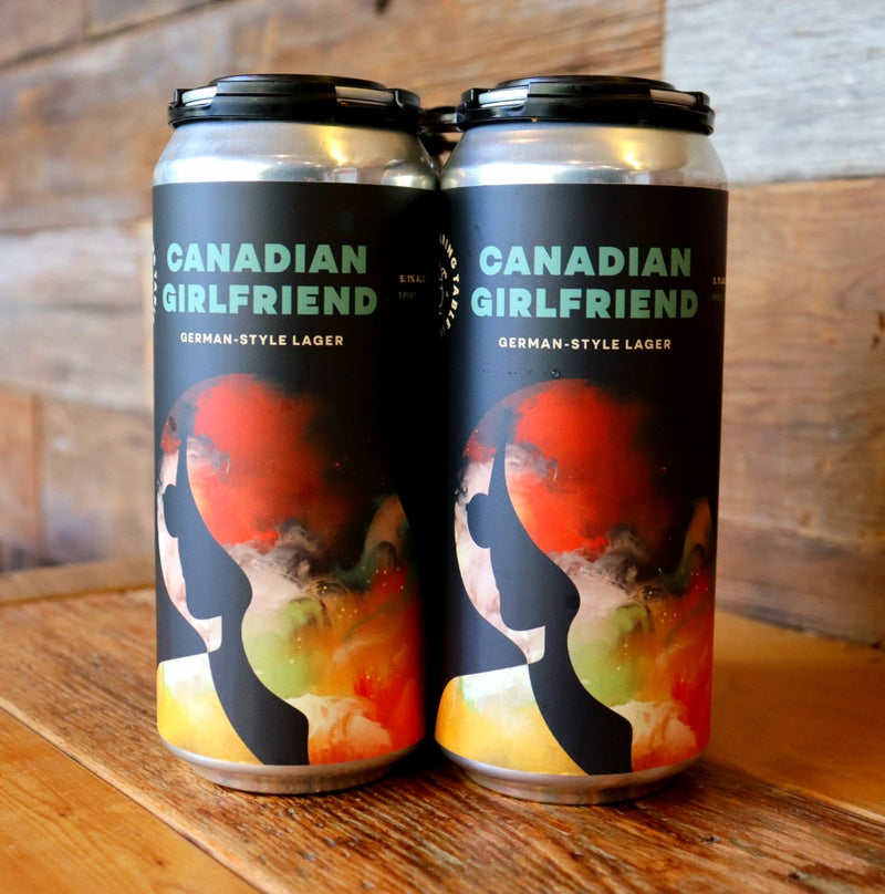 Roaring Table Canadian Girlfriend German-Style Lager 16 FL. OZ. 4PK Cans