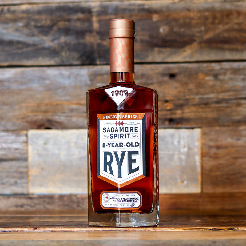 Sagamore Reserve Series 8 Year Rye Whiskey 750ml.