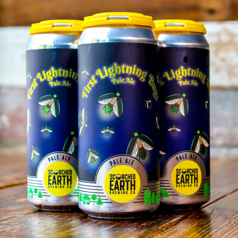 Scorched Earth First Lightning Bugs Pale Ale 16 FL. OZ. 4PK Cans