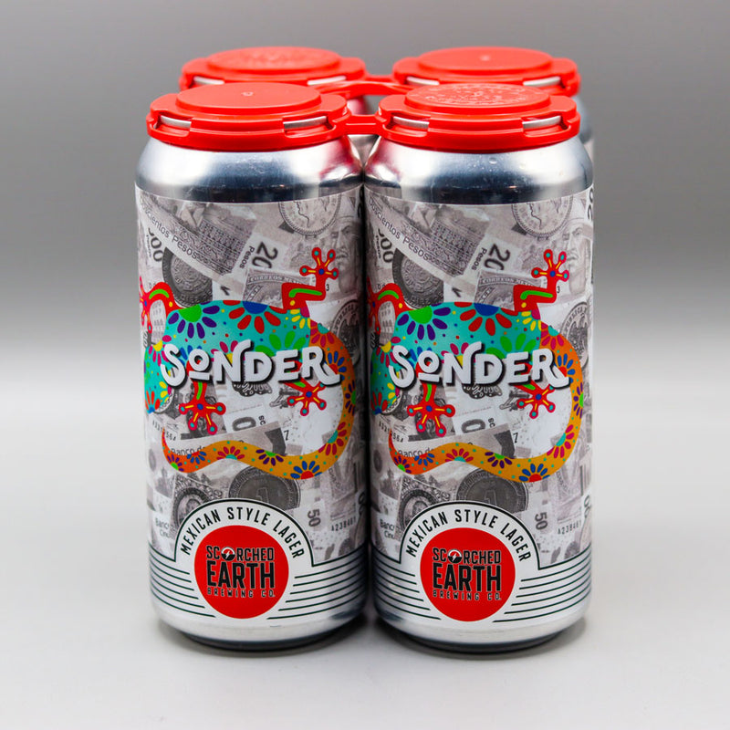 Scorched Earth Sonder Mexican Style Lager 16 FL. OZ. 4PK Cans