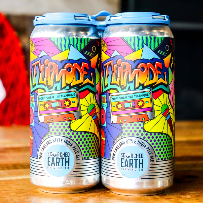 Scorched Earth Flipmode NEIPA 16 FL. OZ. 4PK Cans