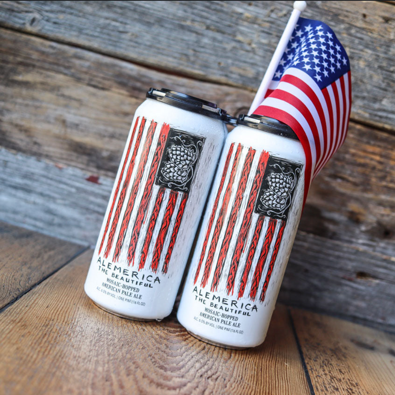 Hop Butcher Alemerica The Beautiful American Pale Ale 16 FL. OZ. 4PK Cans