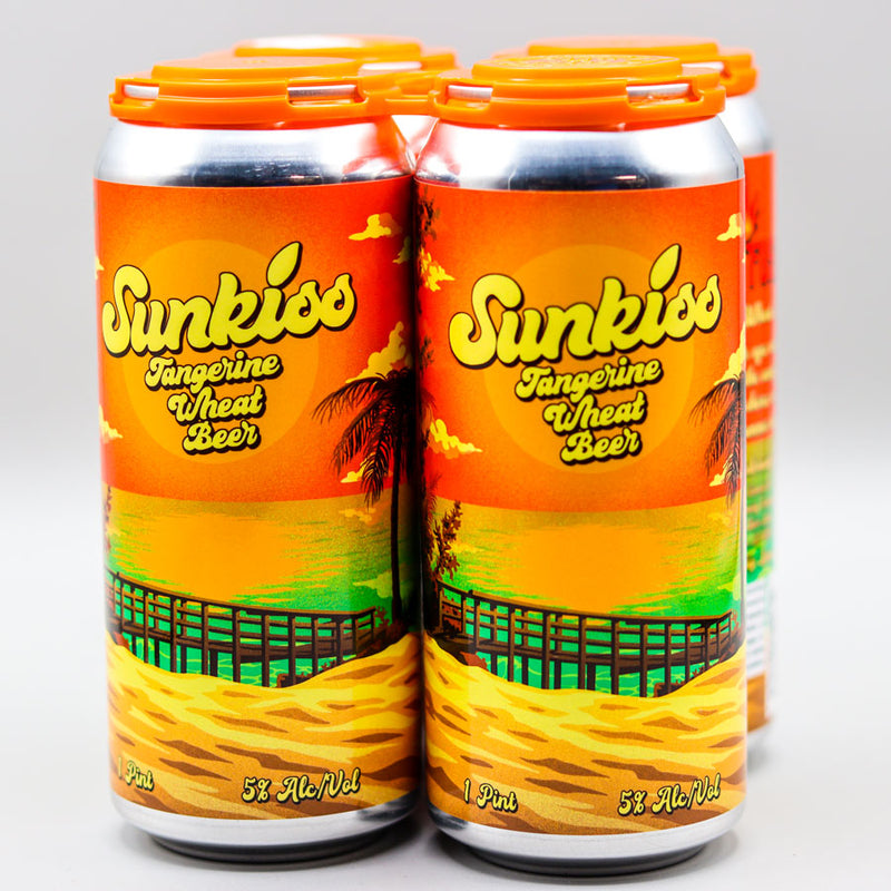 Short Fuse SunKiss Tangerine Wheat Beer 16 FL. OZ. 4PK Cand