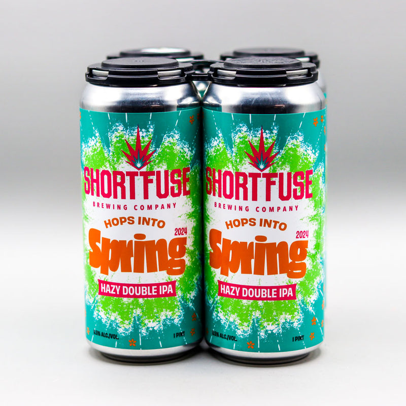 Short Fuse Hops Into Spring Hazy DIPA 16 FL. OZ. 4PK Cans