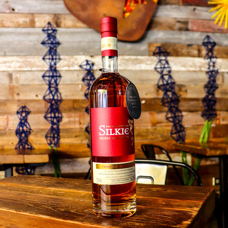 Silkie Irish Whiskey Finished in Spanish Red Wine Cask 750ml.