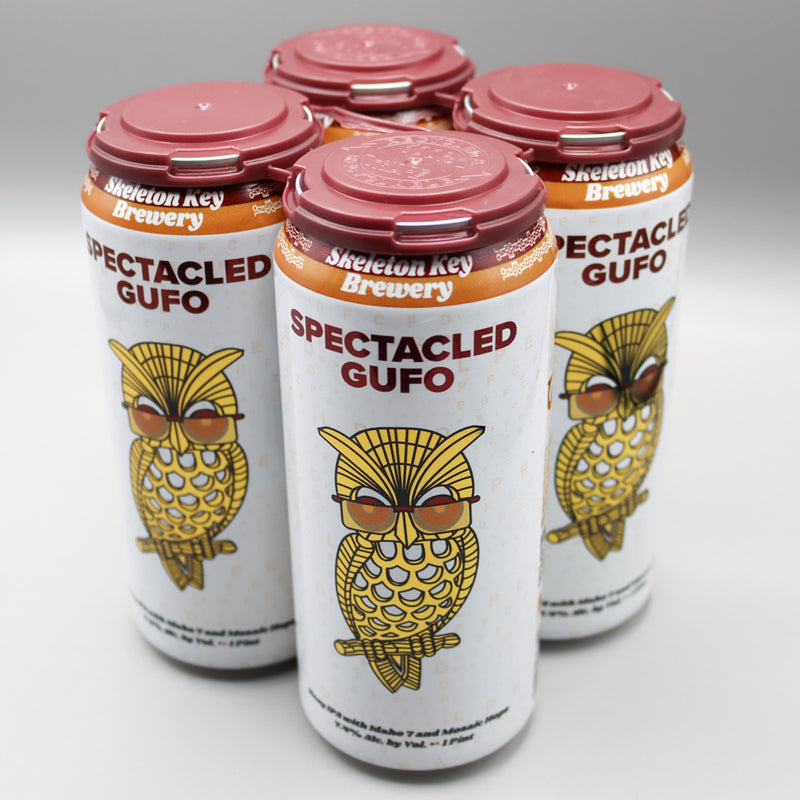 Skeleton Key Spectacled Gufo Hazy IPA 16 FL. OZ. 4PK Cans