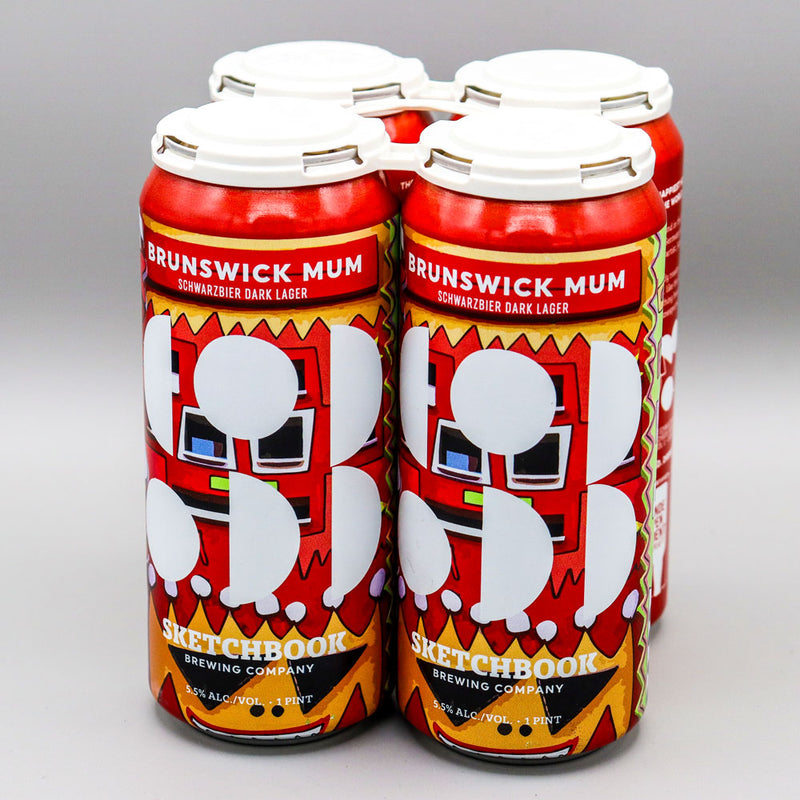 Sketchbook Brunswick Mum Dark Lager 16 FL. OZ. 4PK Cans