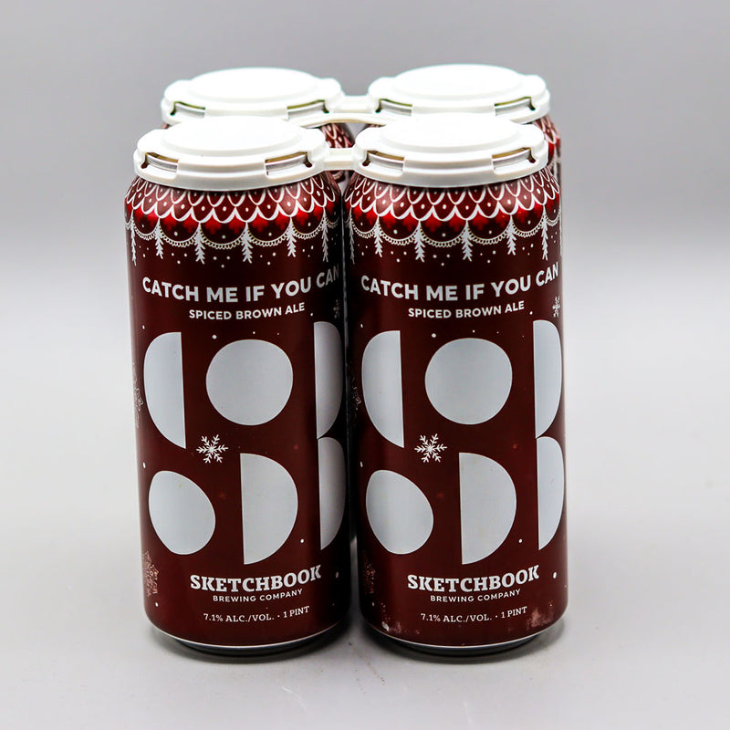 Sketchbook Catch Me If You Can Spiced Brown Ale 16 FL. OZ. 4PK Cans