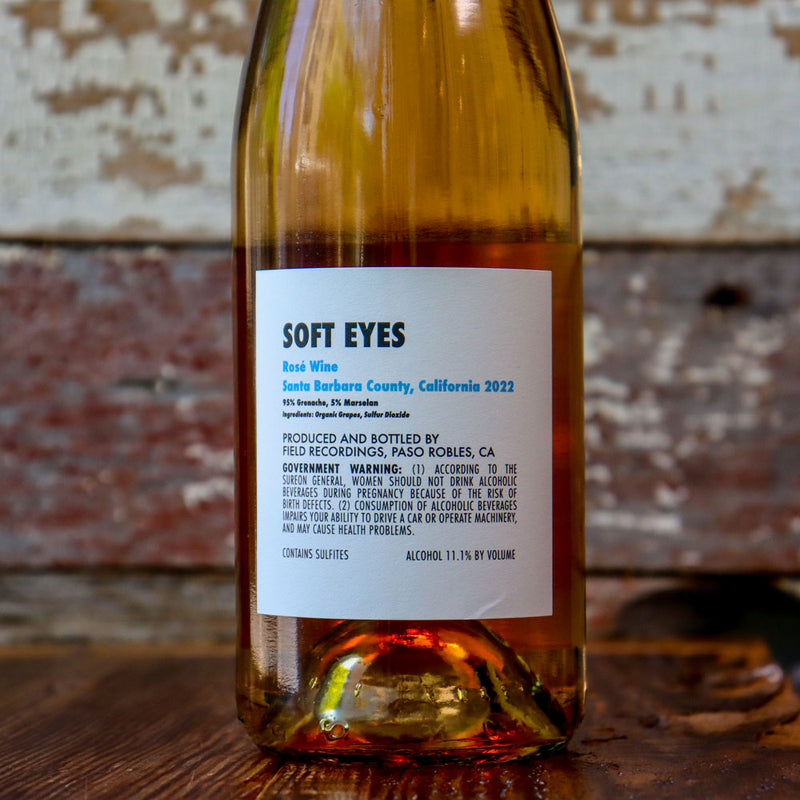 So Far Out Soft Eyes Rose Santa Barbara California 750ml