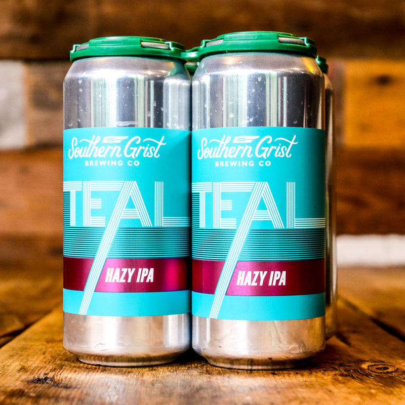 Southern Grist Teal Hazy IPA 16 FL. OZ. 4PK Cans