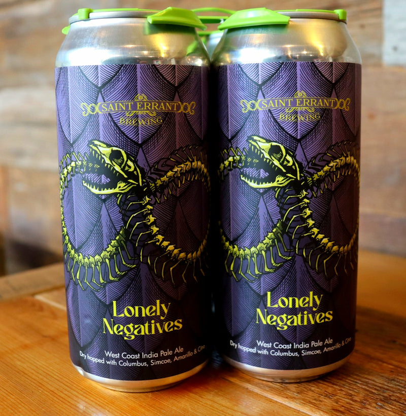 St. Errant Lonely Negatives West Coast IPA 16 FL. OZ. 4PK Cans