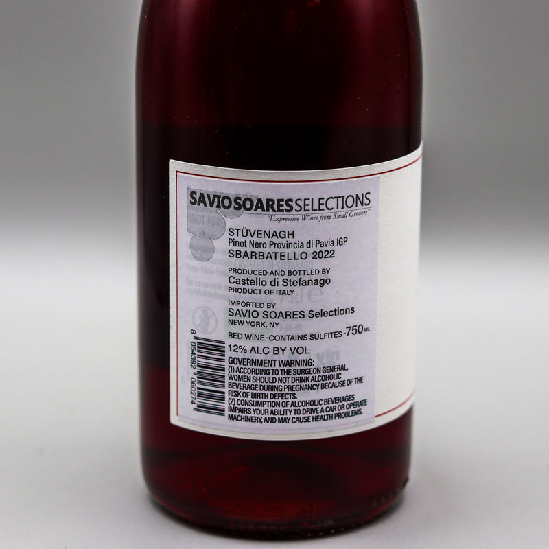 Stefanago Sbarbatello Pinot Noir Italy 750ml