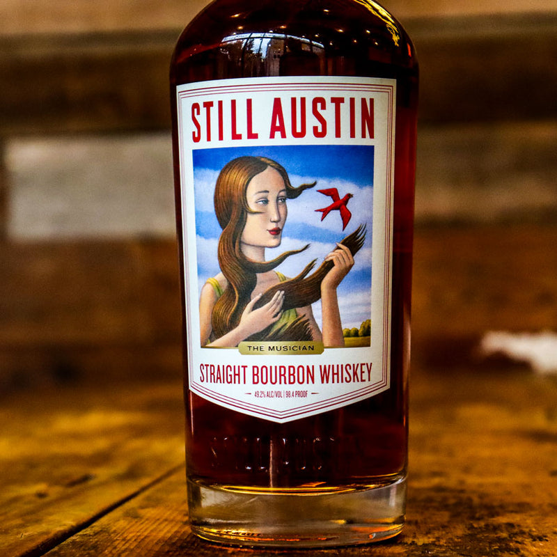 Still Austin The Musician Bourbon Whiskey 750ml.