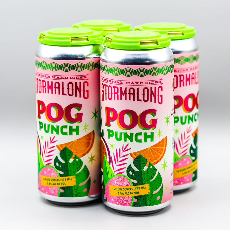 Stormalong Hard Cider POG Punch 16 FL. OZ. 4PK Cans