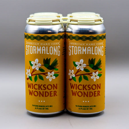 Stormalong Hard Cider Wickson Wonder 16 FL. OZ. 4PK Cans