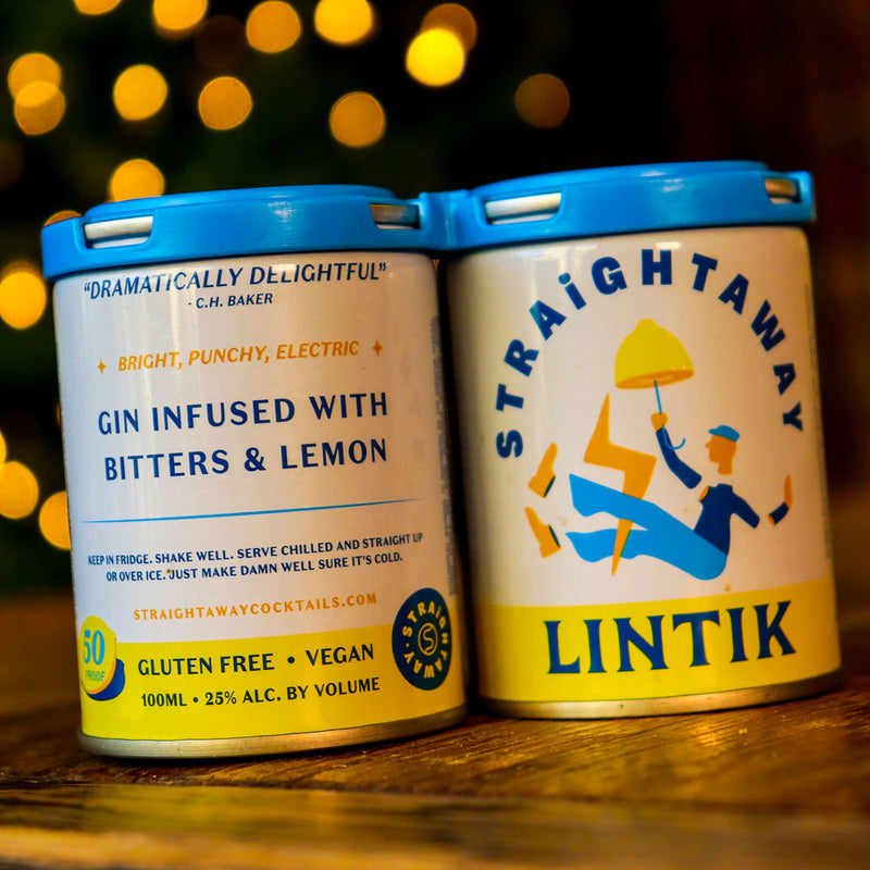 Straightaway Lintik RTD Cocktail 100ml. 2PK Cans