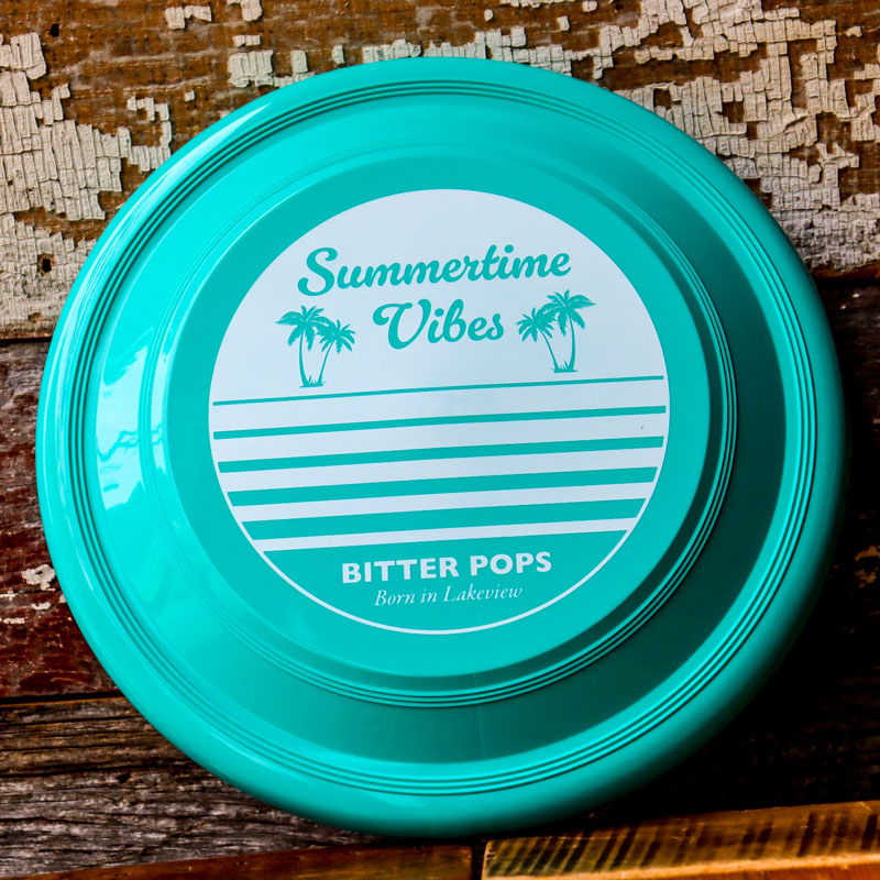 Bitter Pops Summertime Vibes Frisbee