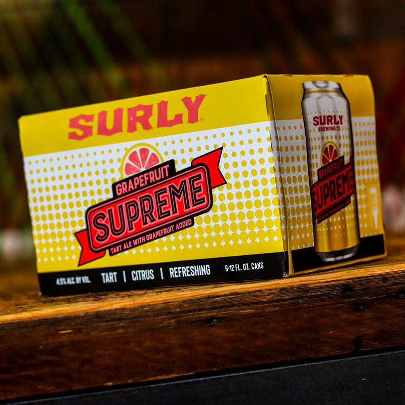 Surly Grapefruit Supreme 12 FL. OZ. 6PK Cans