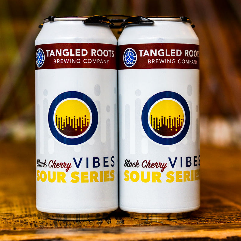 Tangled Roots Black Cherry Vibes Sour Ale 16 FL. OZ. 4PK Cans