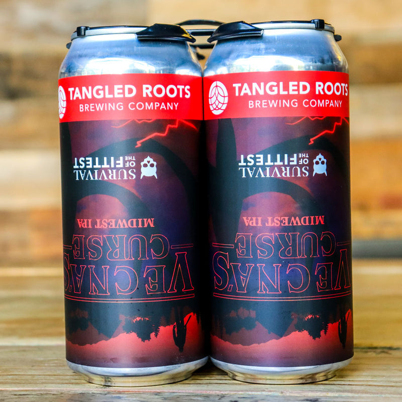 Tangled Roots Vecna's Curse Midwest IPA 16 FL. OZ. 4PK Cans