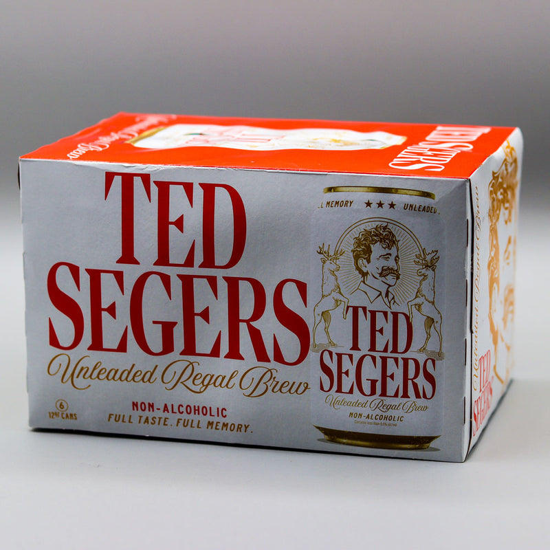 Ted Segers Non-Alcoholic Unleaded Regal Brew 12 FL. OZ. 6PK Cans