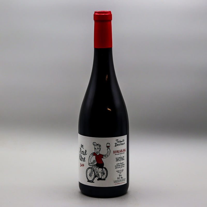 Thibault Ducroux en Roue Libre Beaujolais Gamay Noir France 750ml