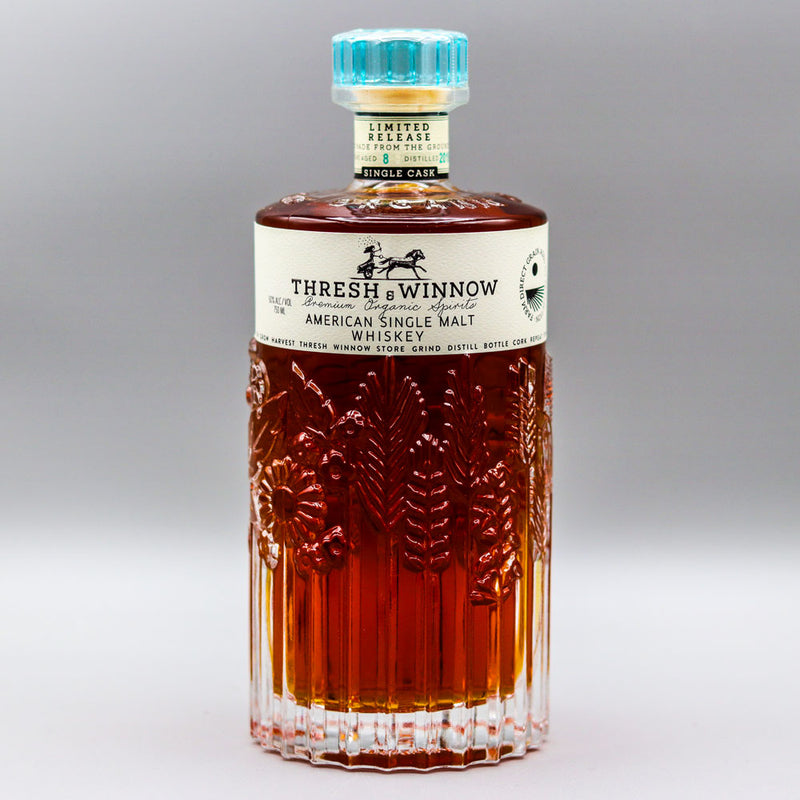 Thresh & Winnow American Single Malt Whiskey 750ml.