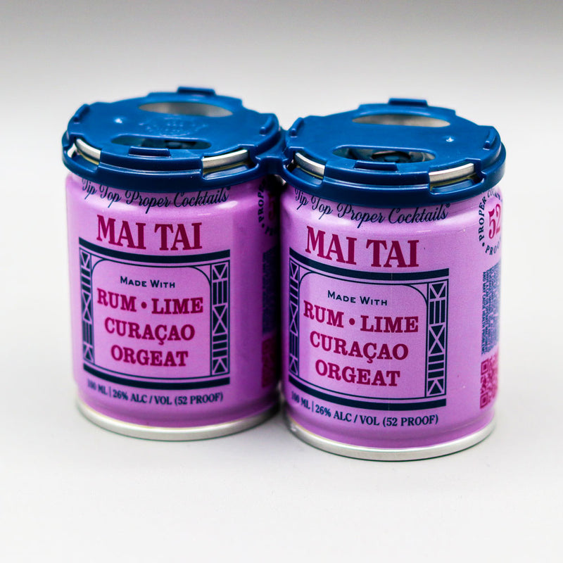 Tip Top Mai Tai RTD Cocktail 100ml. 2PK Cans