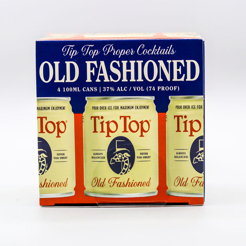 Tip Top RTD Cocktail Old Fashioned 100ml. 4PK Cans