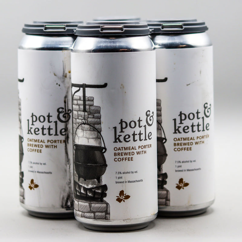 Trillium Pot & Kettle Oatmeal Porter w/Coffee 16 FL. OZ. 4PK Cans