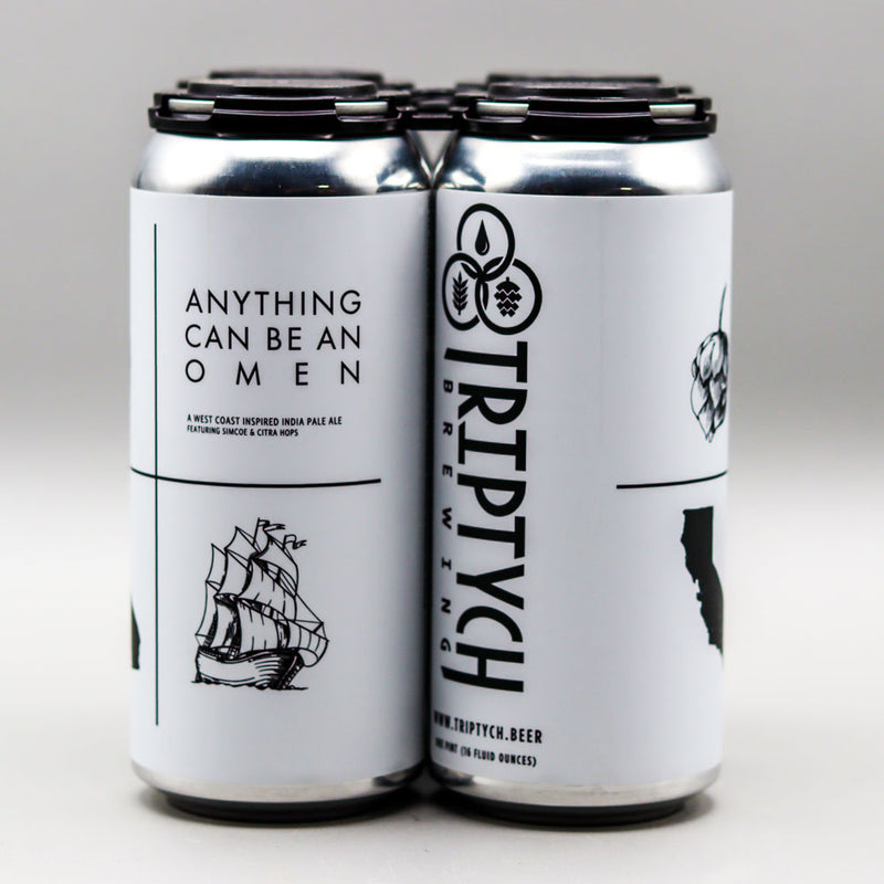 Triptych Anything Can Be An Omen IPA 16 FL. OZ. 4PK Cans