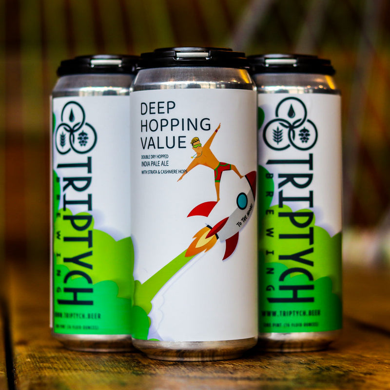 Triptych Deep Hopping Value DDH IPA 16 FL. OZ. 4PK CANS