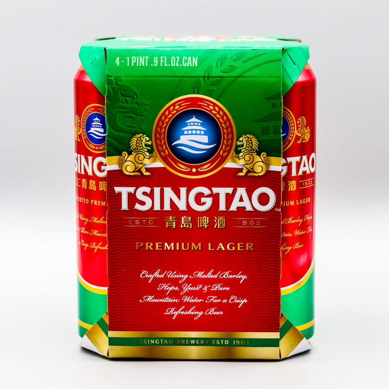 Tsingtao Lager 16.9 FL. OZ. 4PK Cans