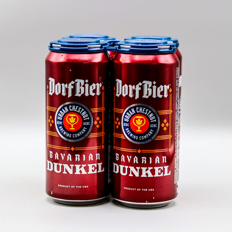 Urban Chestnut Dorf Bier Dunkel 16 FL. OZ. 4PK Cans