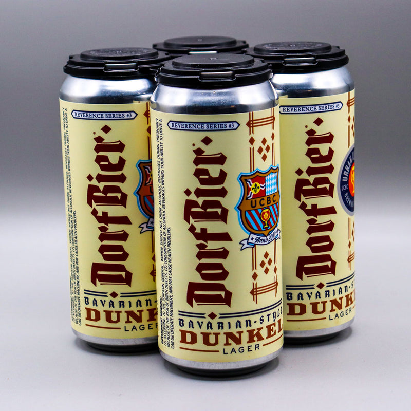 Urban Chestnut Dorf Bier Bavarian- Style Dunkel 16 FL. OZ. 4PK Cans