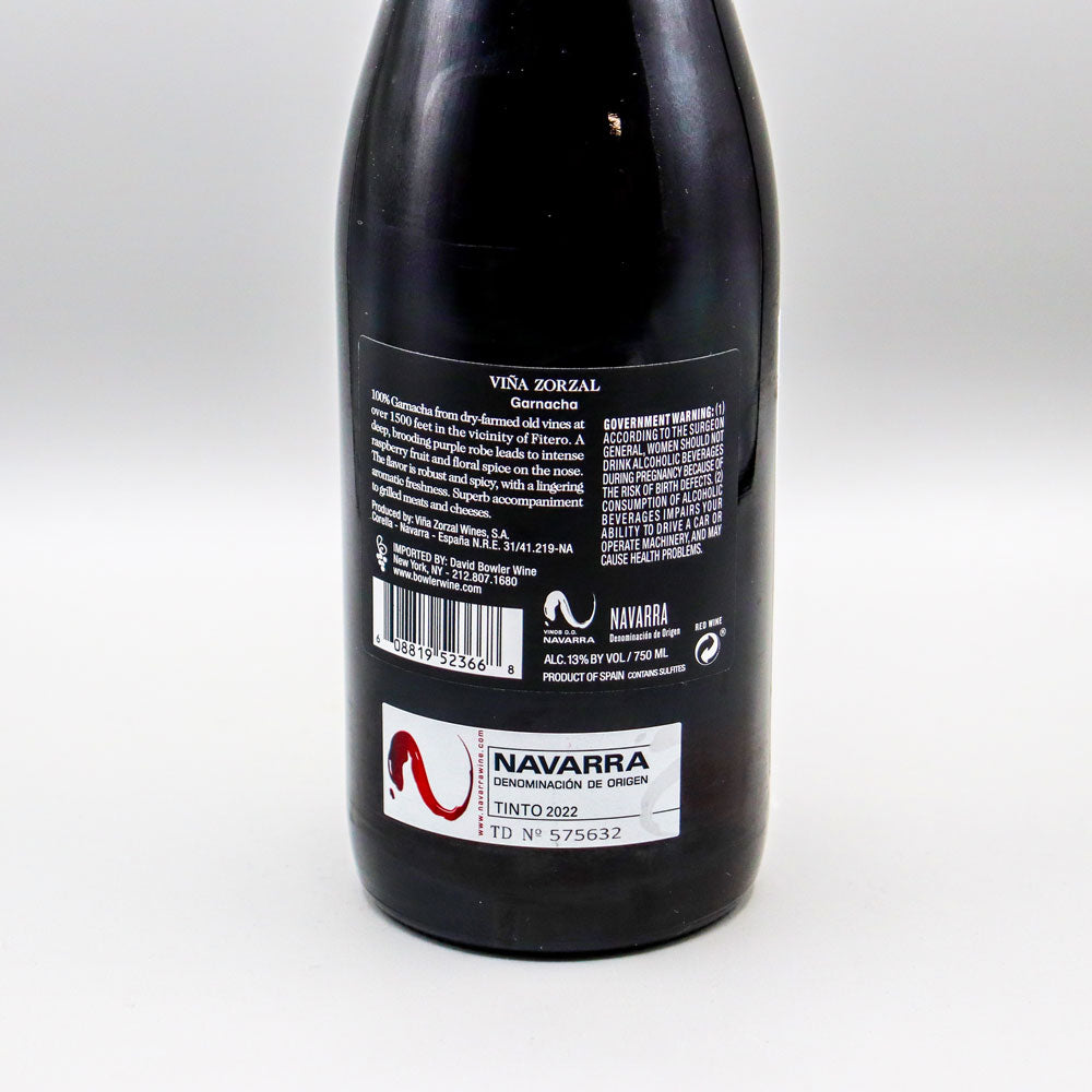 Vina Zorzal Garnacha Spain 750ml