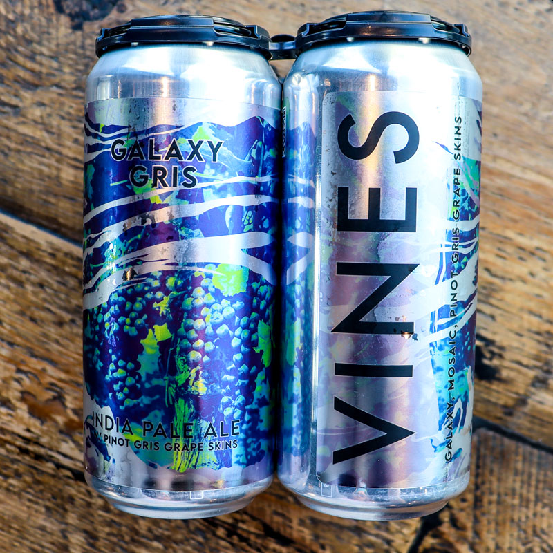 Duneyrr Vines Galaxy Gris IPA w/ Pinot Gris Grape Skins 16 FL. OZ. 4PK Cans