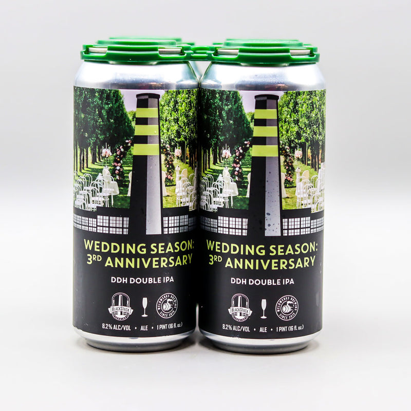 BlackStack x Weldwerks Wedding Season DDH DIPA 16 FL. OZ. 4PK Cans
