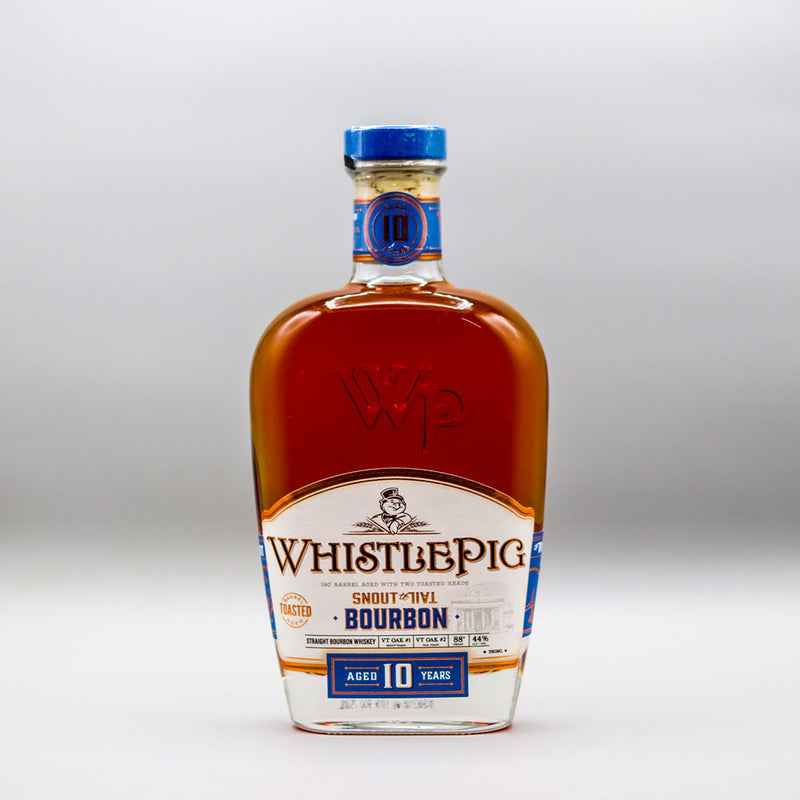 WhistlePig Snout To Tail 10 Year Bourbon Whiskey 750ml.